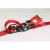 Slide Ratchet Tie Down 32mm x 3m Polyester Webbing with S-Hooks 1200kg Breaking Strength - Image 8