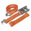 Car Transporter Ratchet Tie Down 50mm x 3m Alloy Wheel - Single 5000kg Breaking Strength