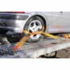 Car Transporter Ratchet Tie Down 50mm x 3m Alloy Wheel - Single 5000kg Breaking Strength - Image 2