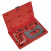 Petrol Engine Timing Tool Kit - for Renault 1.4, 1.6, 1.8, 2.0 K4J/K4M/F4P/F4R(t) - Belt Drive