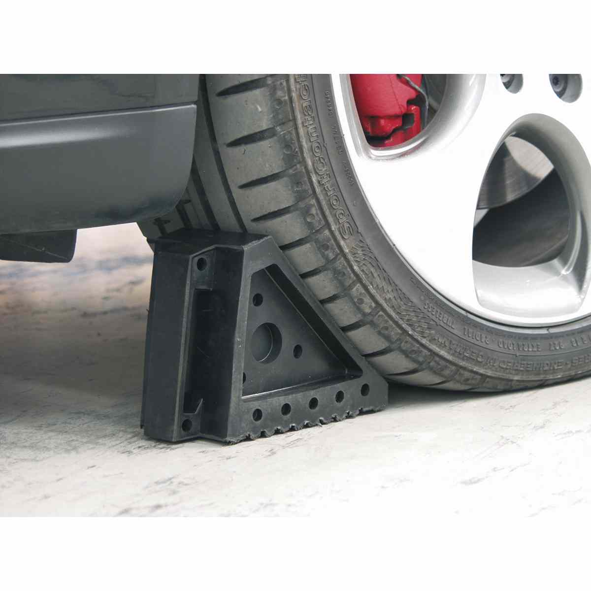 Rubber Wheel Chocks 1.8kg - Pair