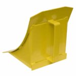 Heavy-Duty Steel Wheel Chock - Single