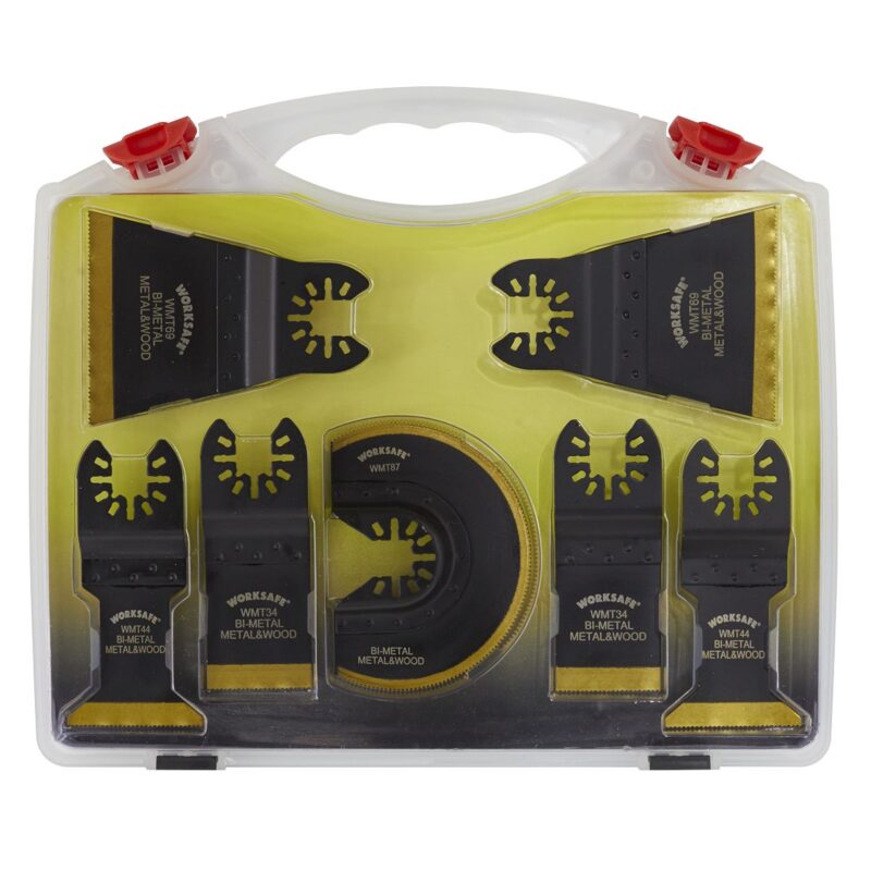 Multi-Tool Blade Set Metal & Wood 7pc