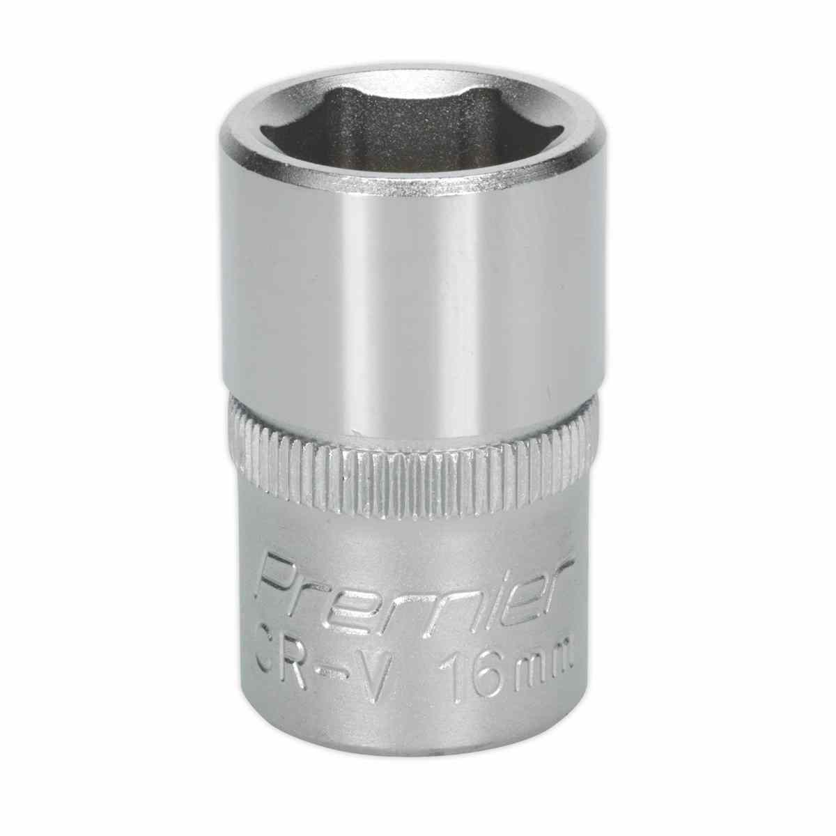 WallDrive? Socket 16mm 1/2inSq Drive