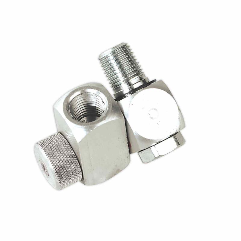 Z-Swivel Air Hose Connector with Regulator 1/4inBSP