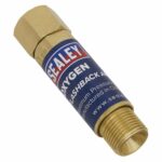 Flash Back Arrestor Auto-Resetting Oxygen