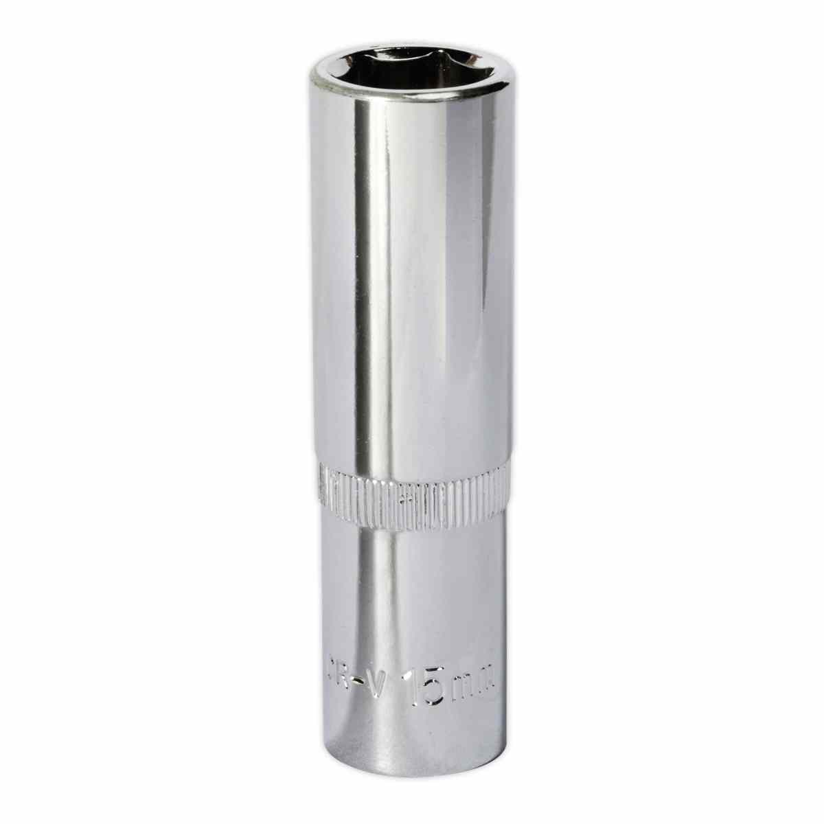 WallDrive? Socket 15mm Deep 1/2inSq Drive Fully Polished