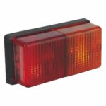 Rear Rectangular Lamp Cluster 4-Function 12V with Bulbs