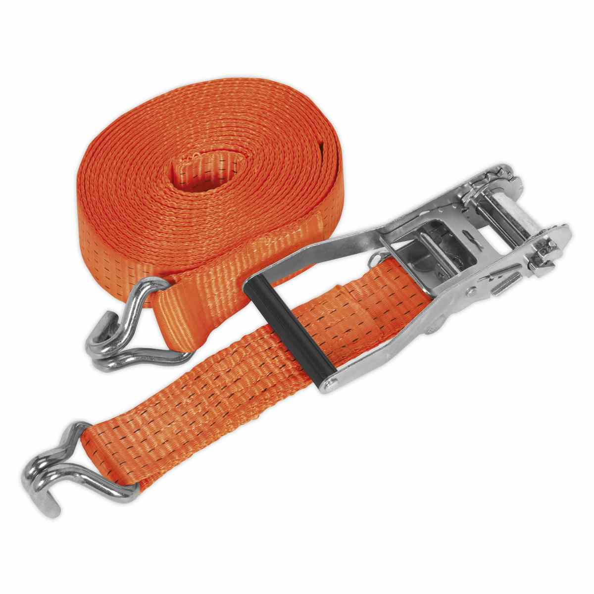 Ratchet Tie Down 50mm x 8m Polyester Webbing 5000kg Breaking Strength