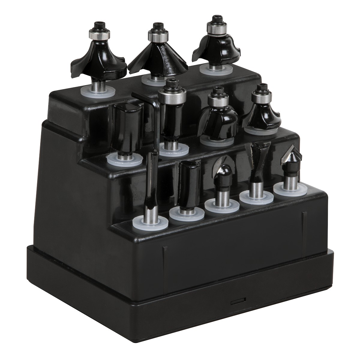 Router Bit Set 12pc 1/4" Shank