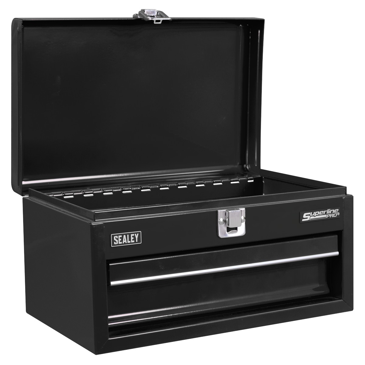 Mini Toolbox with Drawer - Black